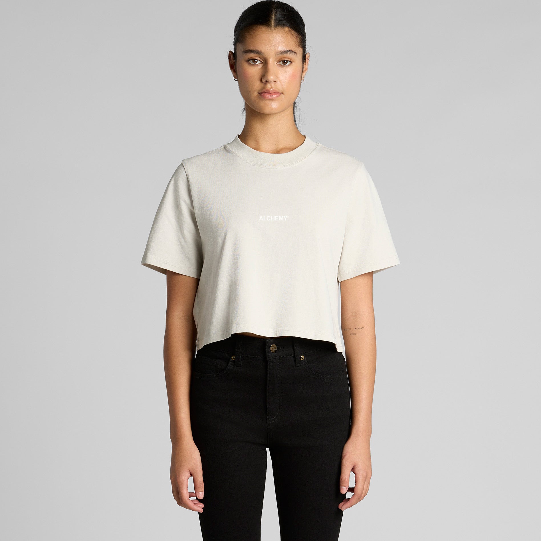 Erosion Ladies Heavy Cropped Tee
