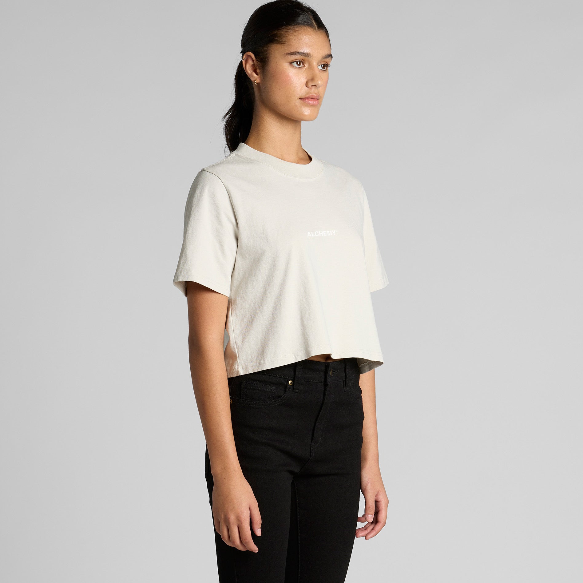 Erosion Ladies Heavy Cropped Tee