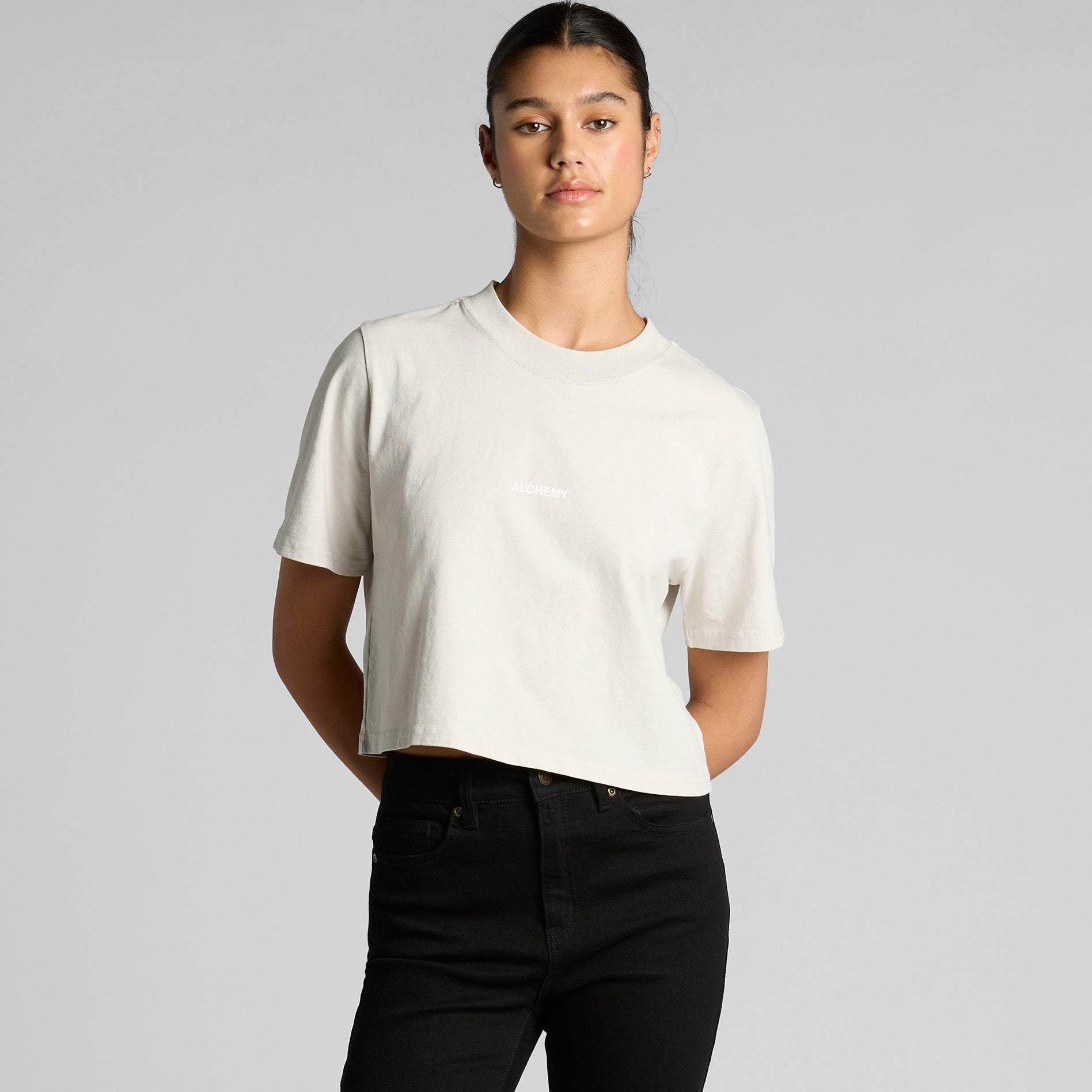 Erosion Ladies Heavy Cropped Tee